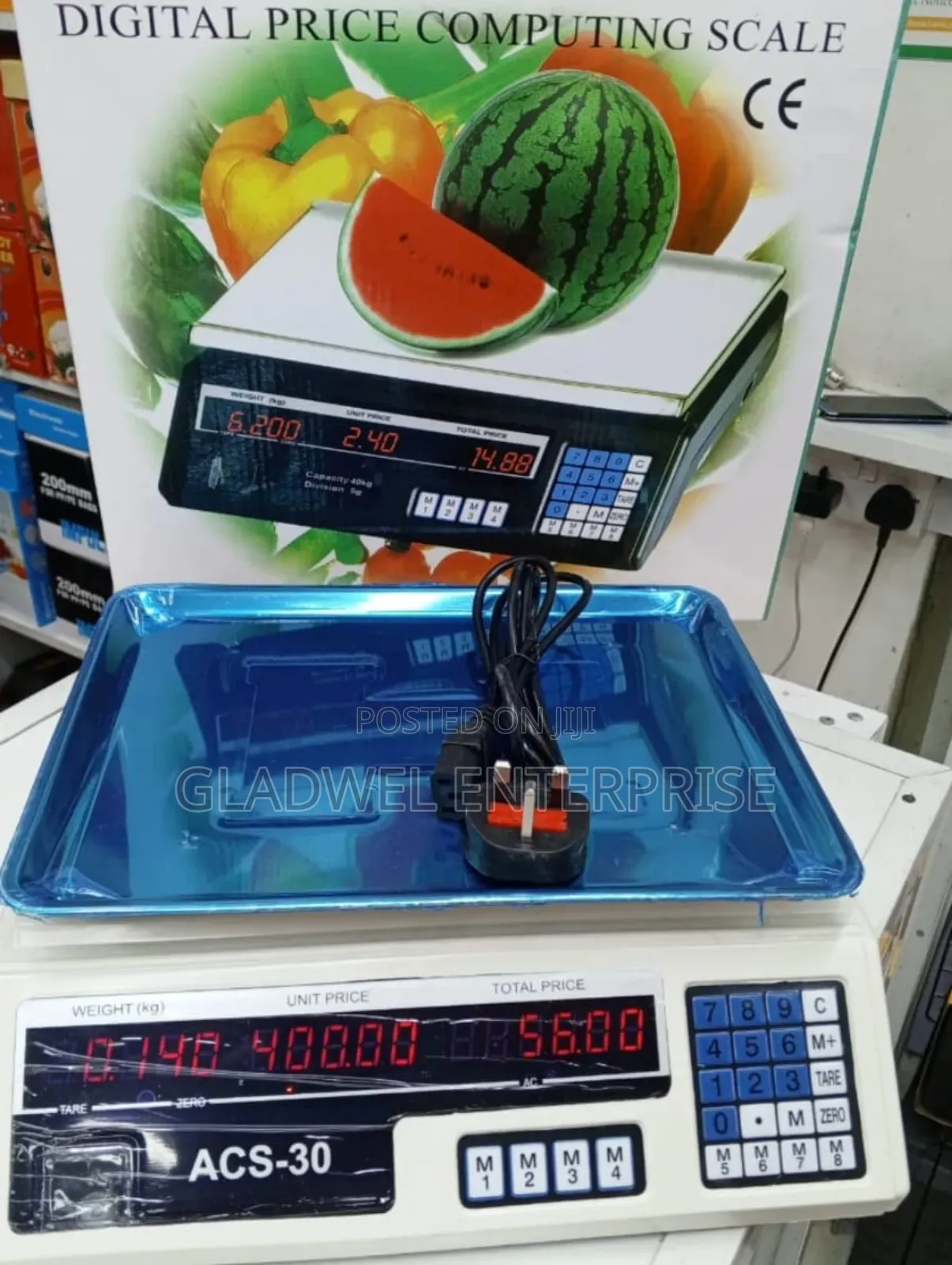 Approved Rechargeable Digital Scale 30kg