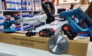 Cordless Lawn Mower/Brush Cutter Cordless With 2 Batteries
