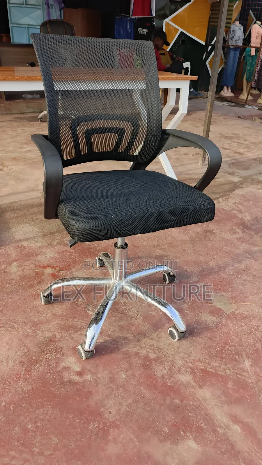 Swivel Secretarial Office Chair