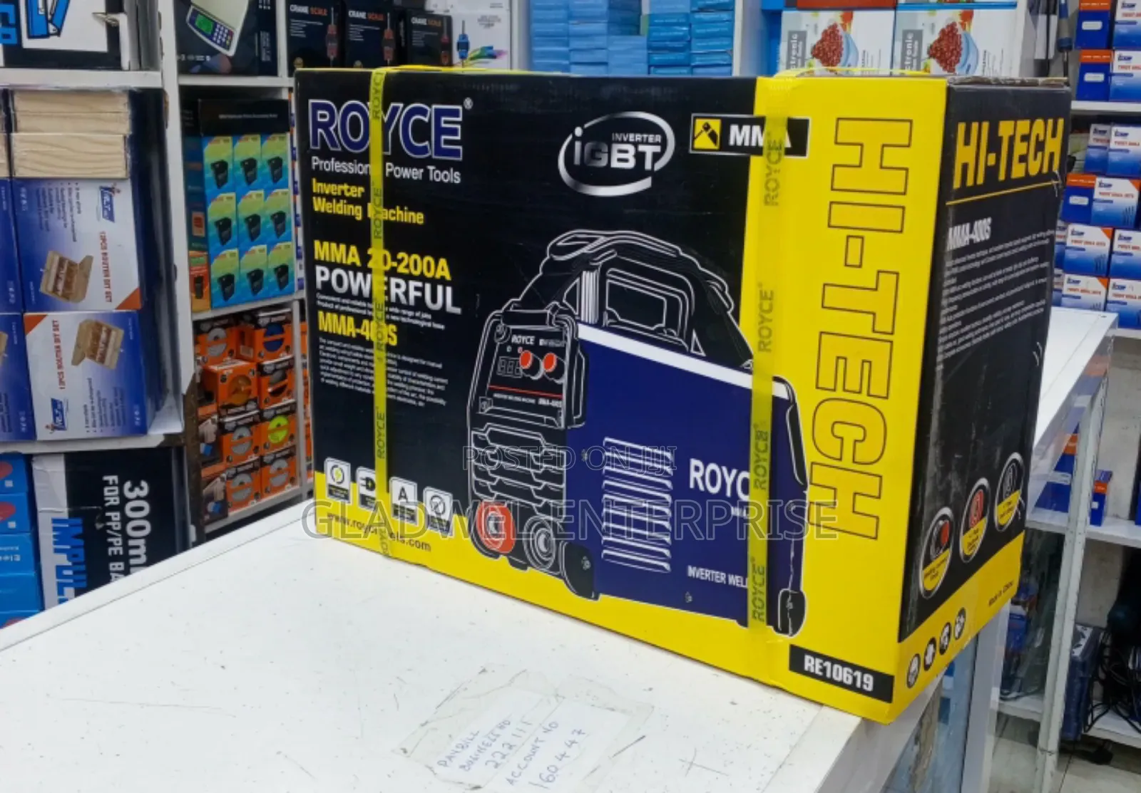 300amp Royce Electric Portable Welding Machine