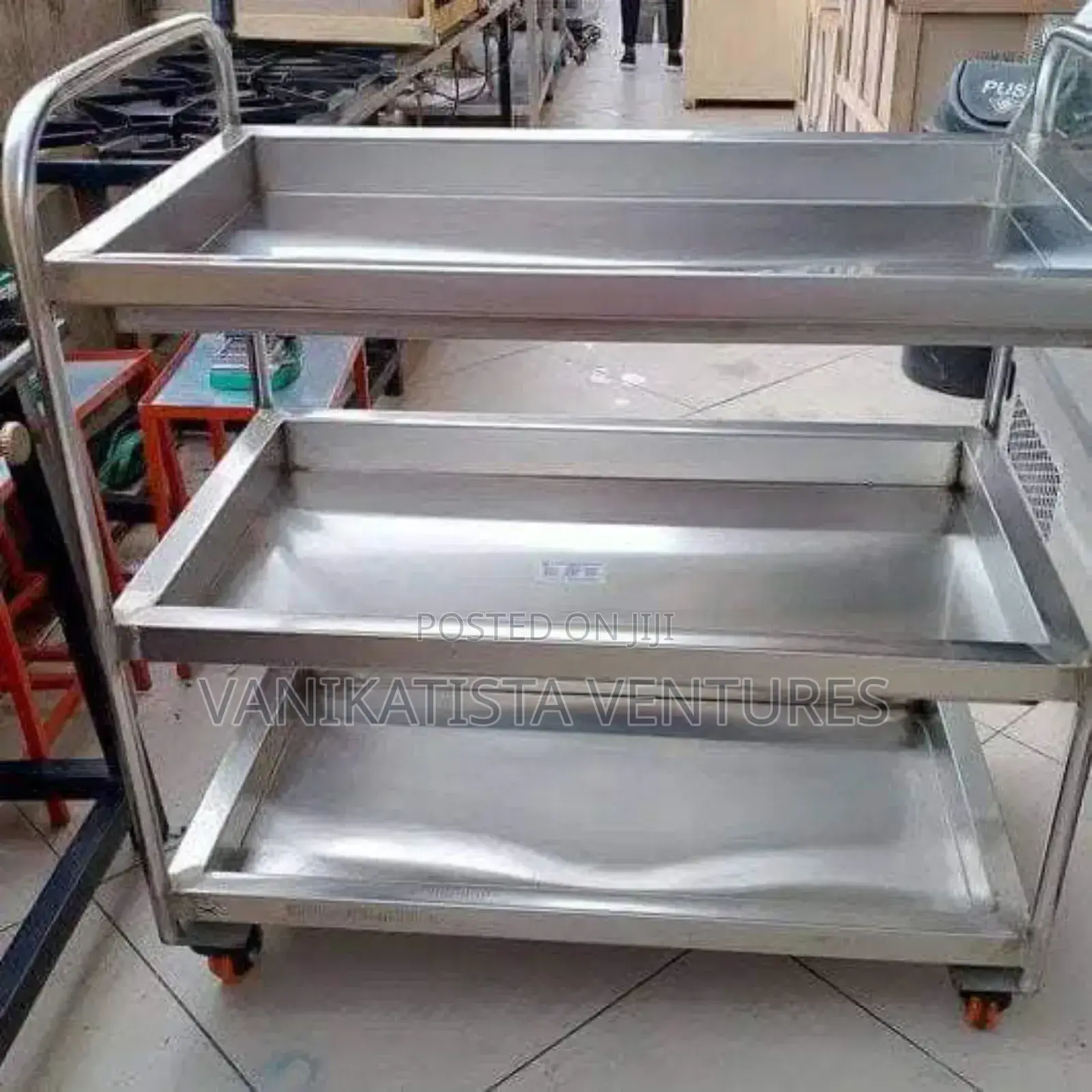 Stainless Steel Food Trolley