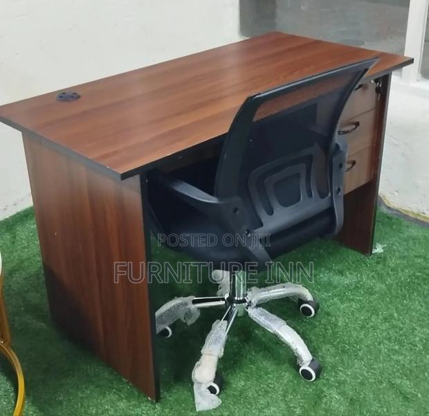 Table Set: 1.2m Office Table + Office Chair - main view
