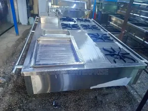 Combined Gas Burner Cooker
