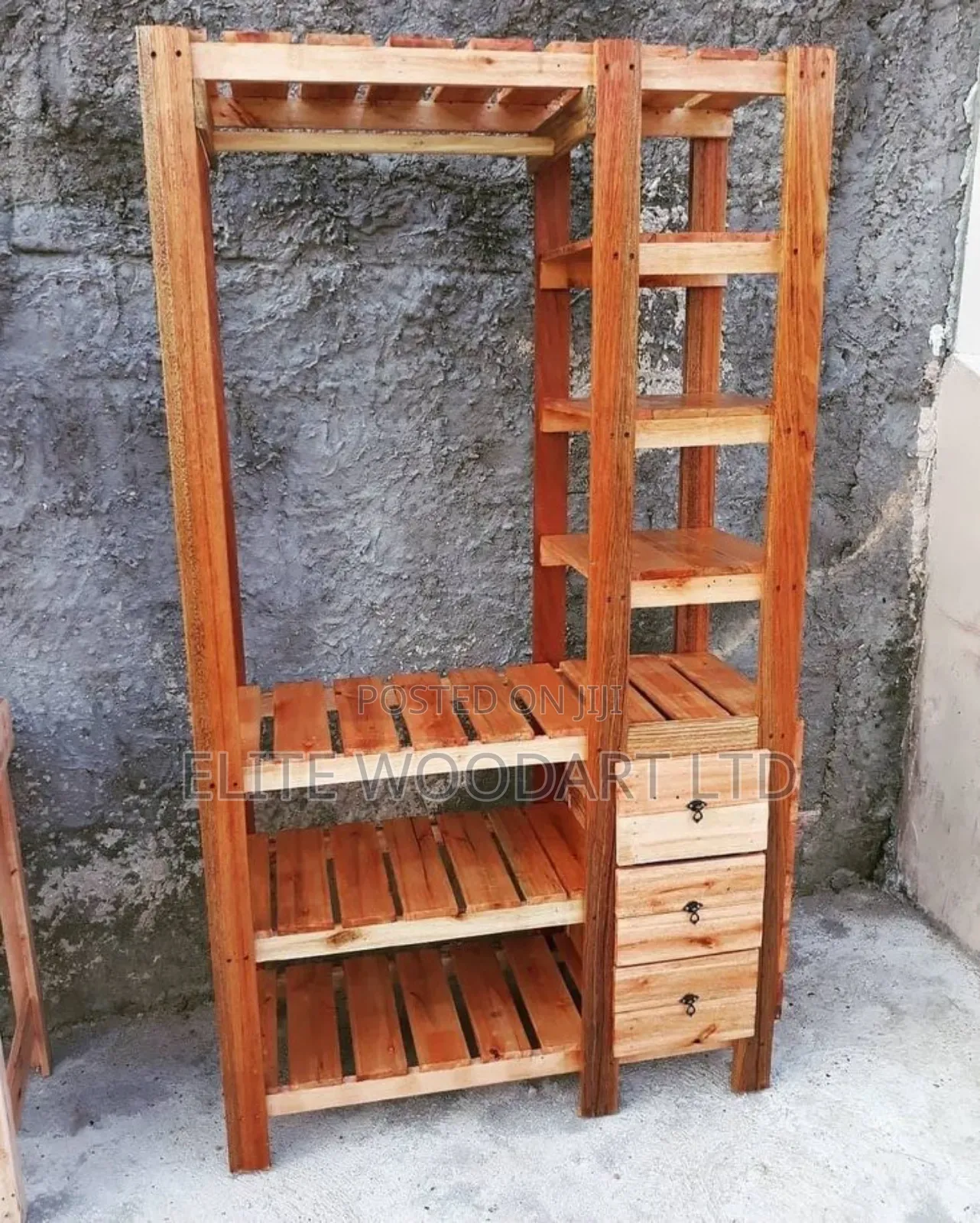 Pallet Open Wardrobe