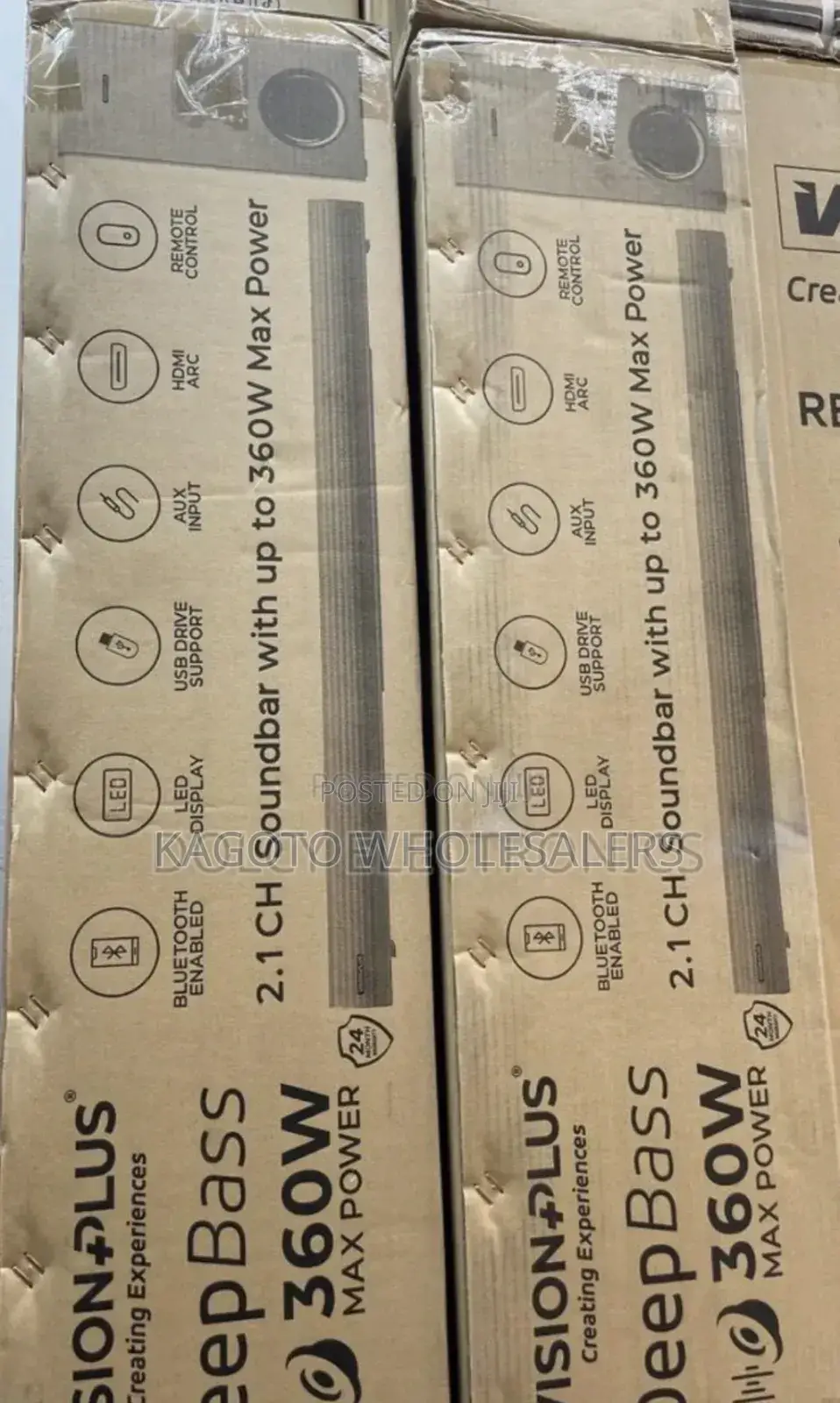 Vision Sound Bar 340watts