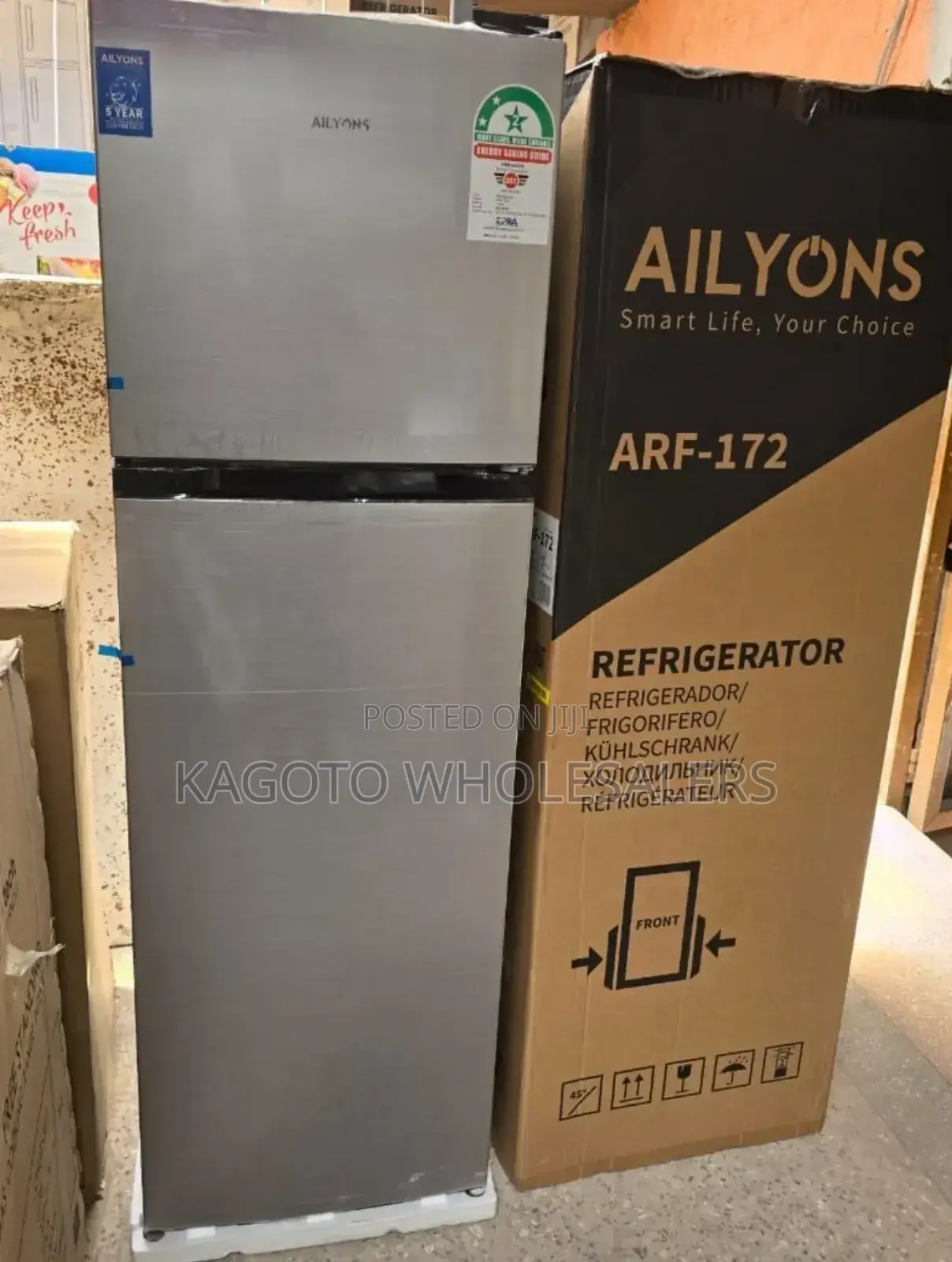 172litres Fridge Double Door Ailyons