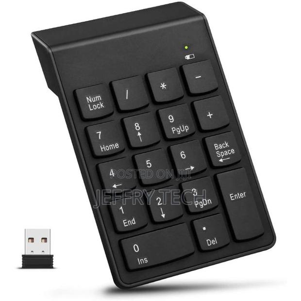 Mini 18 Keys Numeric Keypad Wireless Keyboard