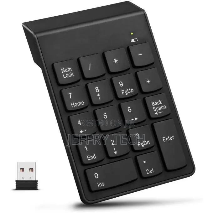 Mini 18 Keys Numeric Keypad Wireless Keyboard