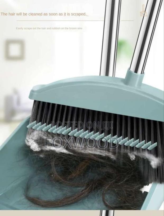 Long-Handled Dustpan and Brush Set - thumbnail 2
