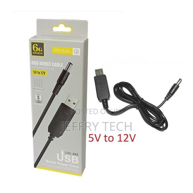 Usb Boost Cable 5v to 12v - thumbnail 3