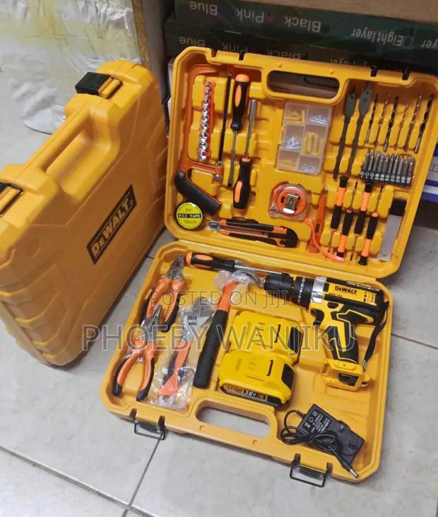 Dewalt Cordless Drill Kit Set/Dewalt Cordless Drill - main view