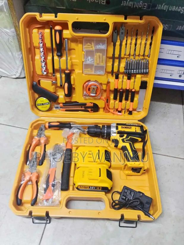 36v Dewalt Cordless Drill/Battery Powered Drill Set - main view