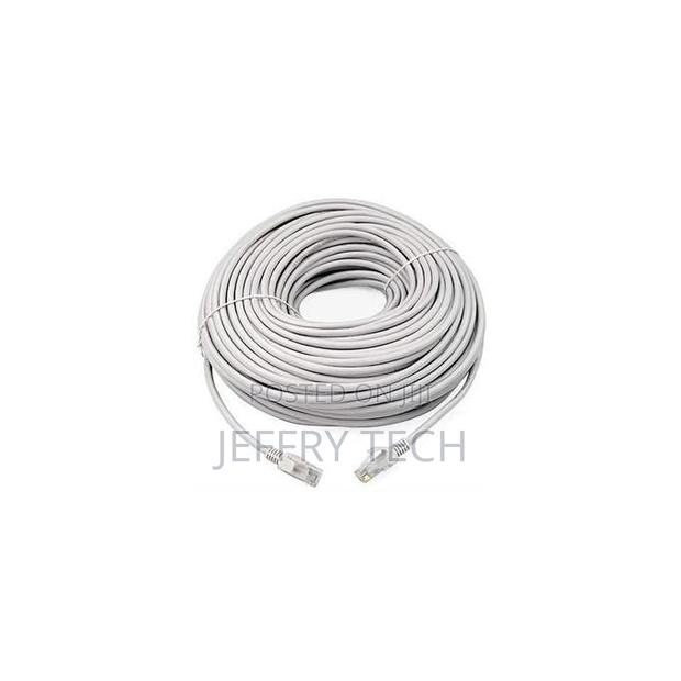 Rj45 20m Cat.6 Grey Ethernet Network Cable, High Speed ​​- 8