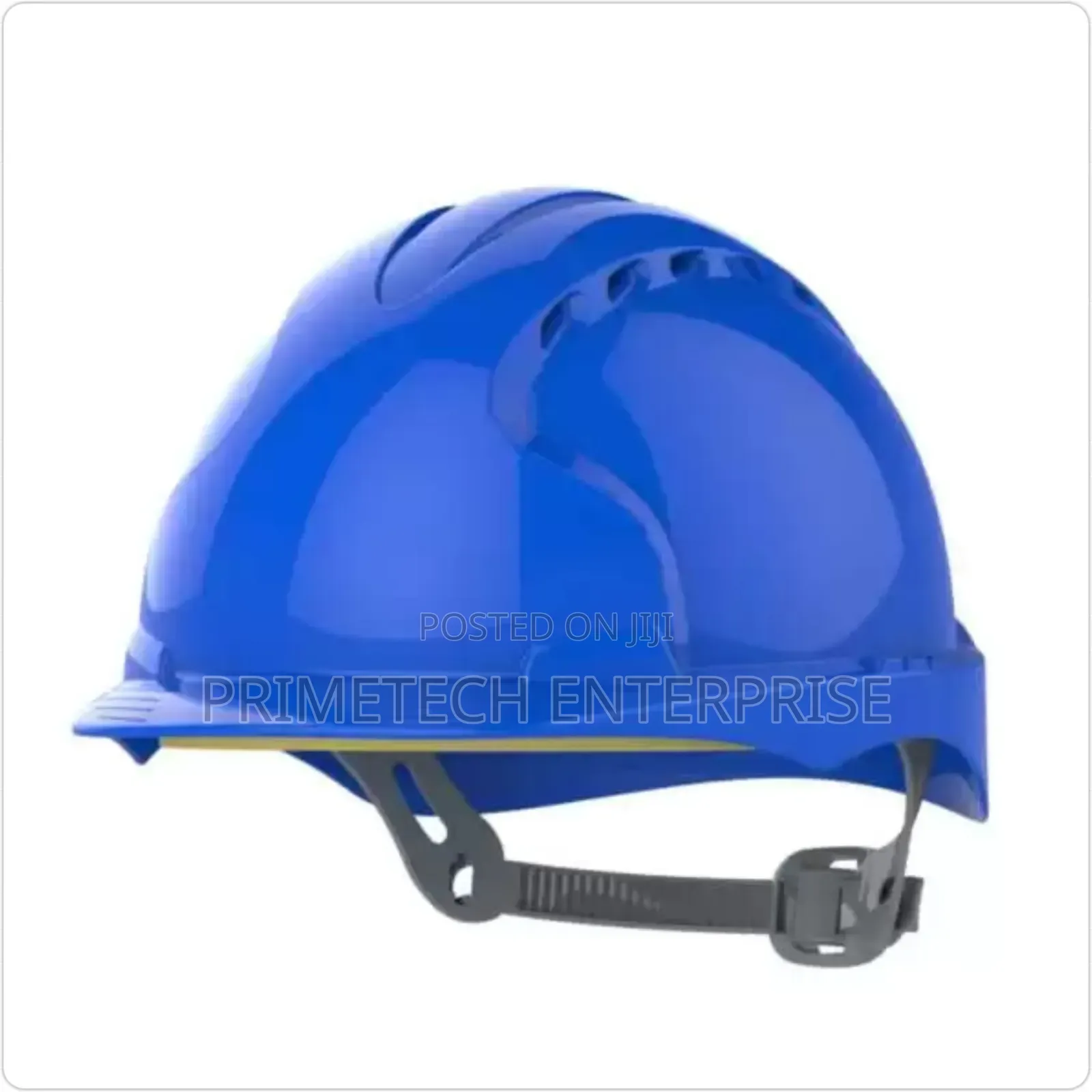 Blue Ventilated Helmet