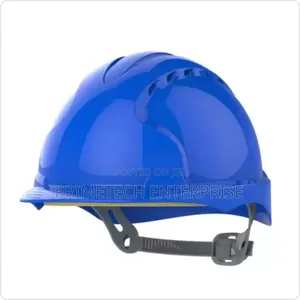 Blue Ventilated Helmet