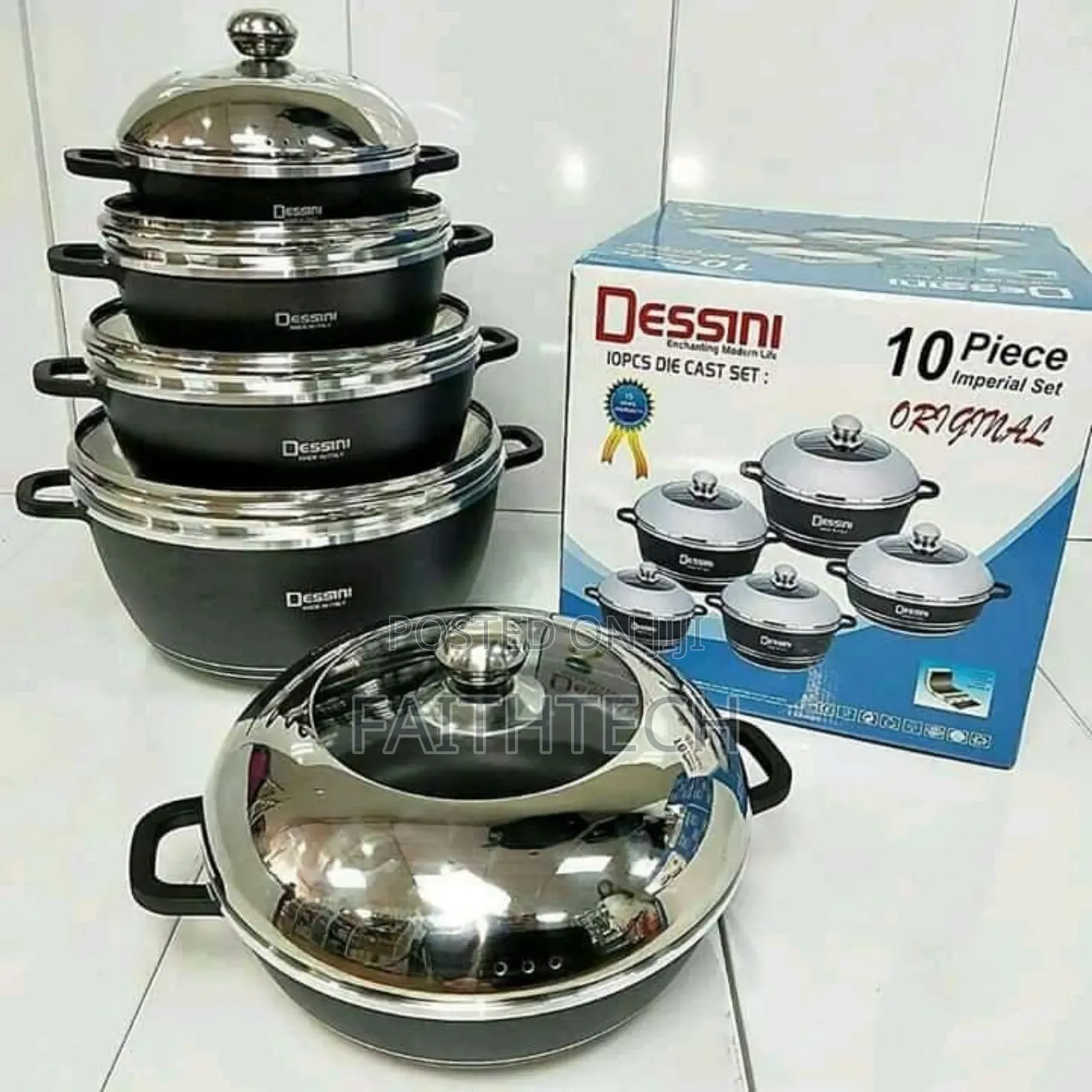 10 Pcs Cookware Set