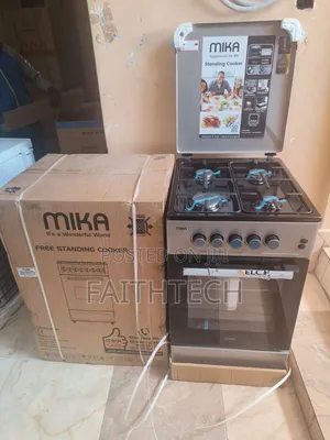 Mika Full All Gas Free Standing Gas Cooker- 50*60, Gas Oven