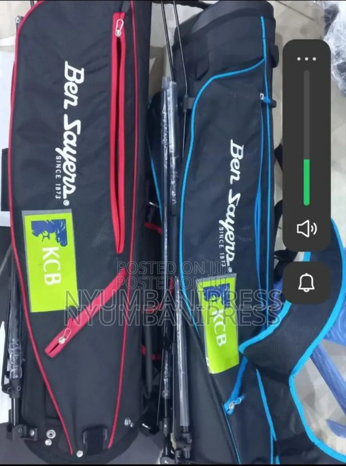 Golf Bags Available