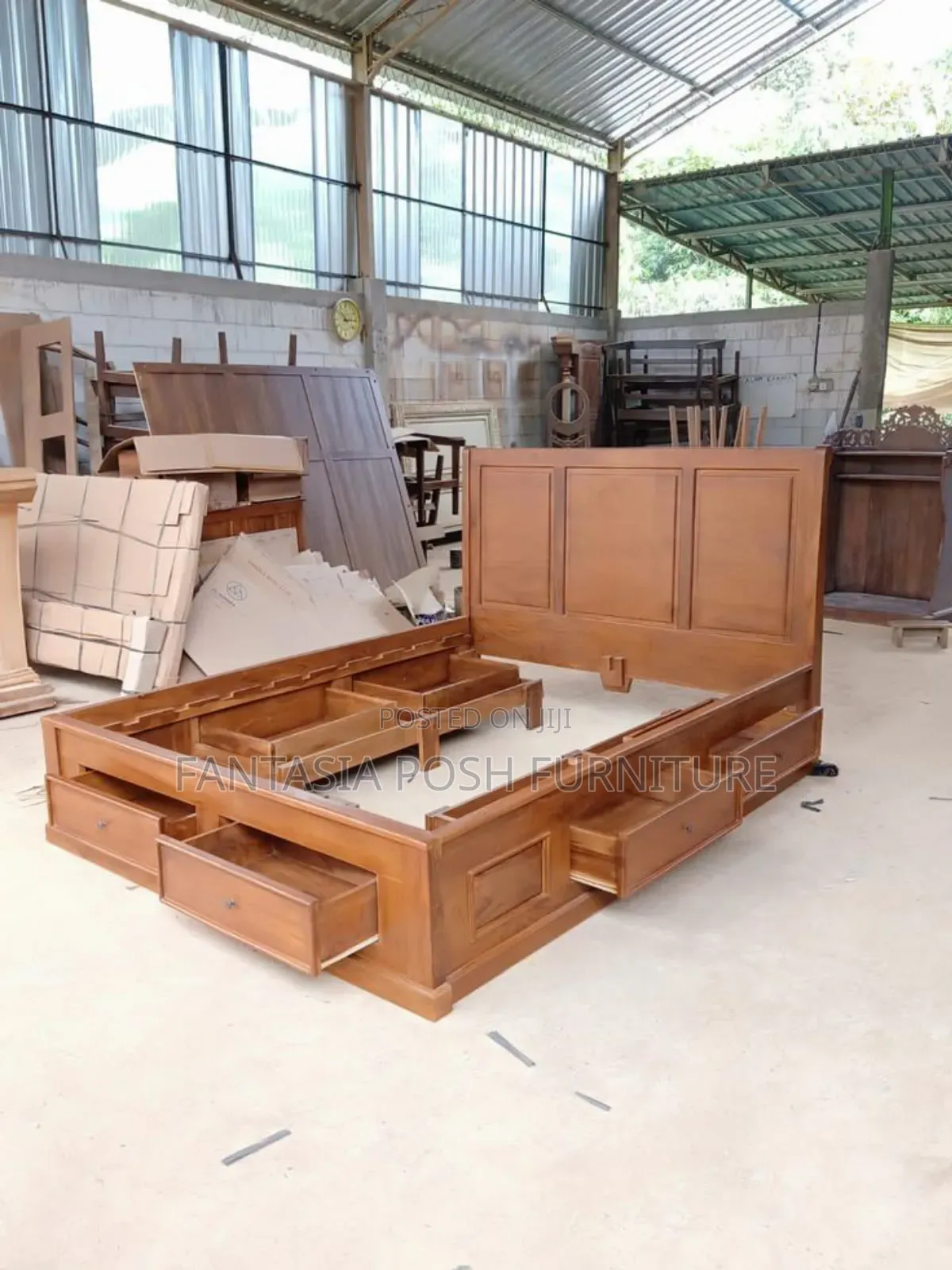 5x6 Classic Storage Bed Frame - Free Delivery