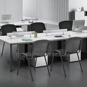 Ergonomic Stackable Black Conference Chair