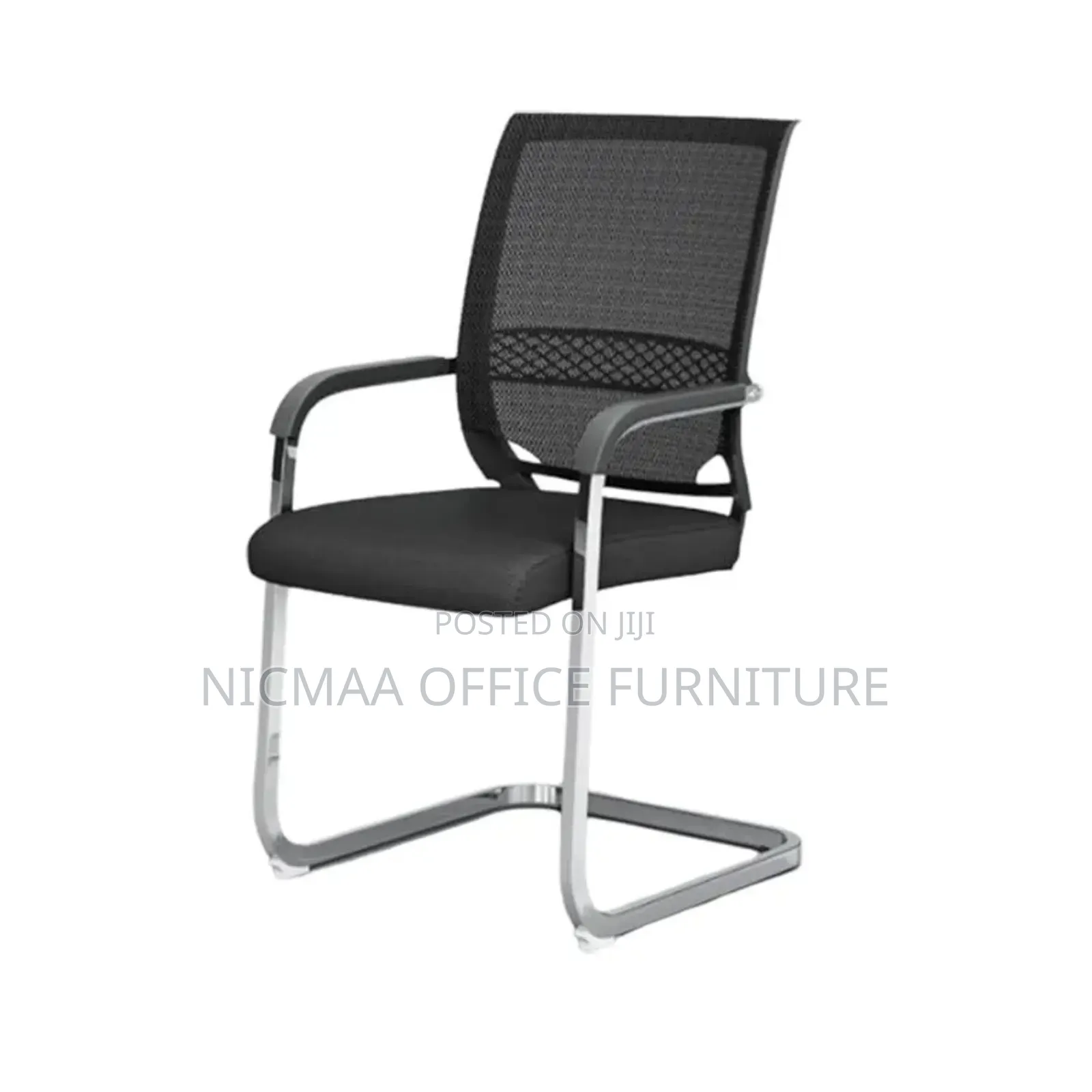 Mesh Office Chair With Bow Legs