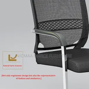 Mesh Office Chair With Bow Legs
