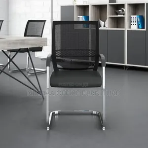 Mesh Office Chair With Bow Legs