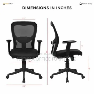 Elite Grey Ergonomic Office Chair