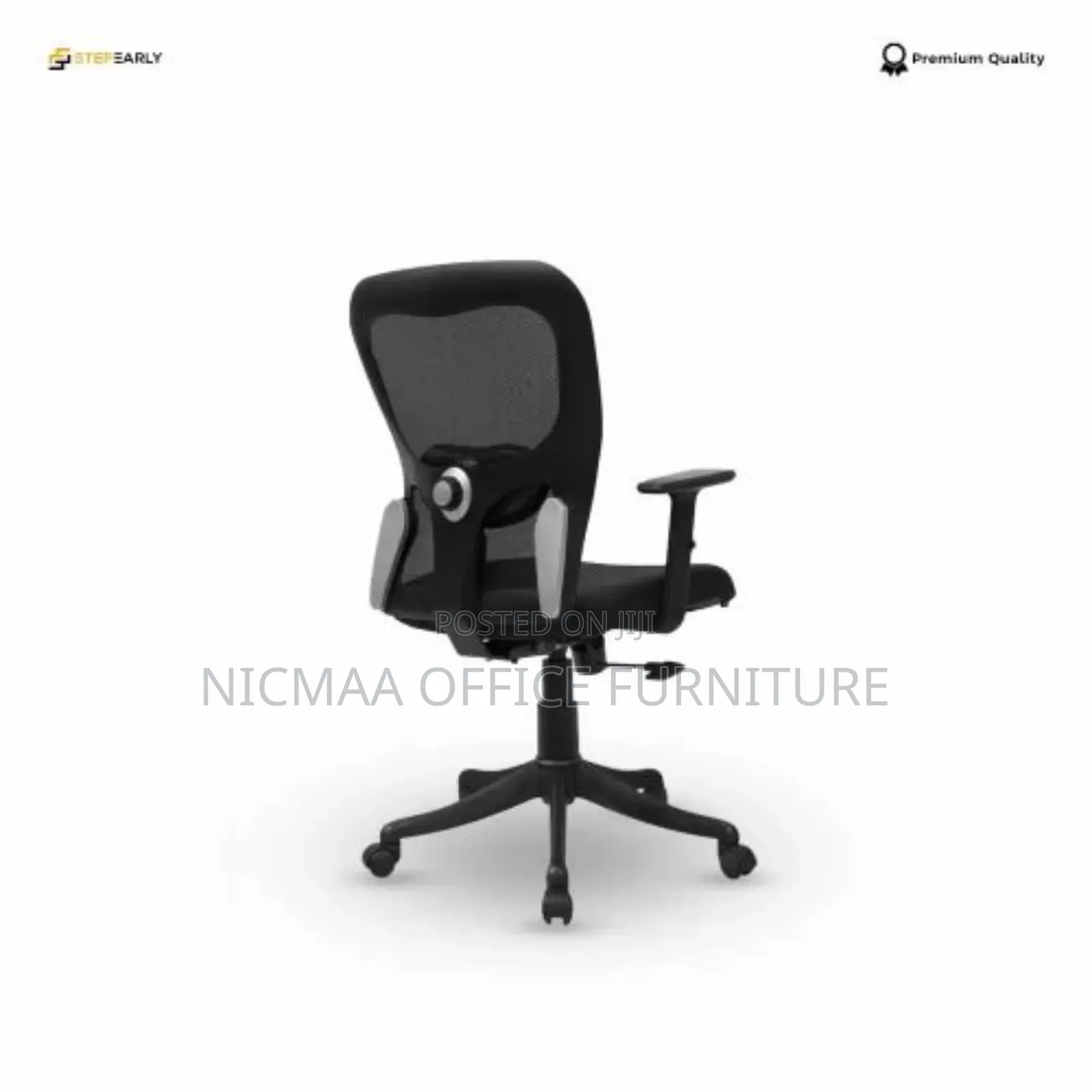 Elite Grey Ergonomic Office Chair