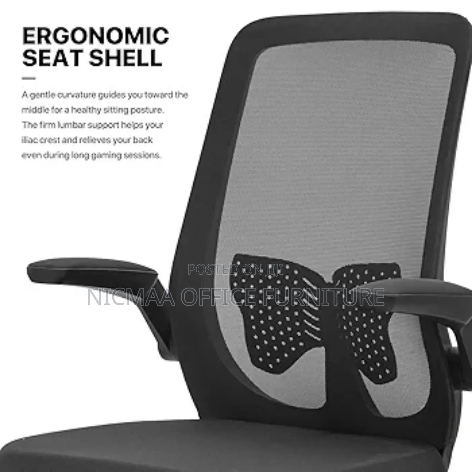 Comfy Flexible Ergonomic Mesh Office Chair