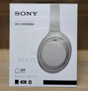 Sony Wh-1000xm4 Wireless Noise Cancelling Headphones