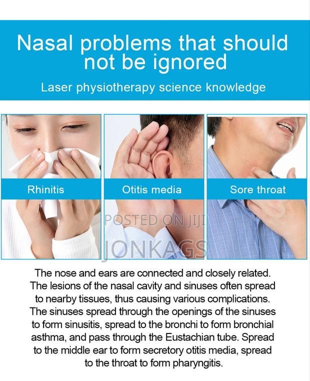 Laser Therapy Rhinitis Sinusitis Machine 650nm - thumbnail 8