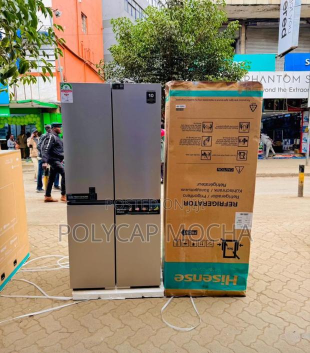 Hisense 628l Side by Side Refrigerator Ref628dr - main view