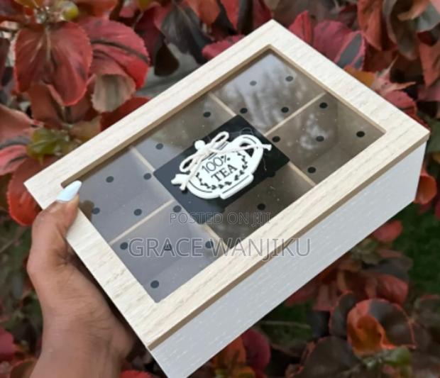 Wooden Tea Bag Holder