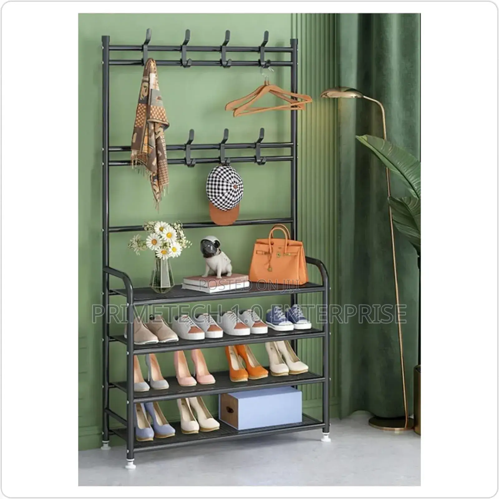 Coat Rack With Shoe Rack