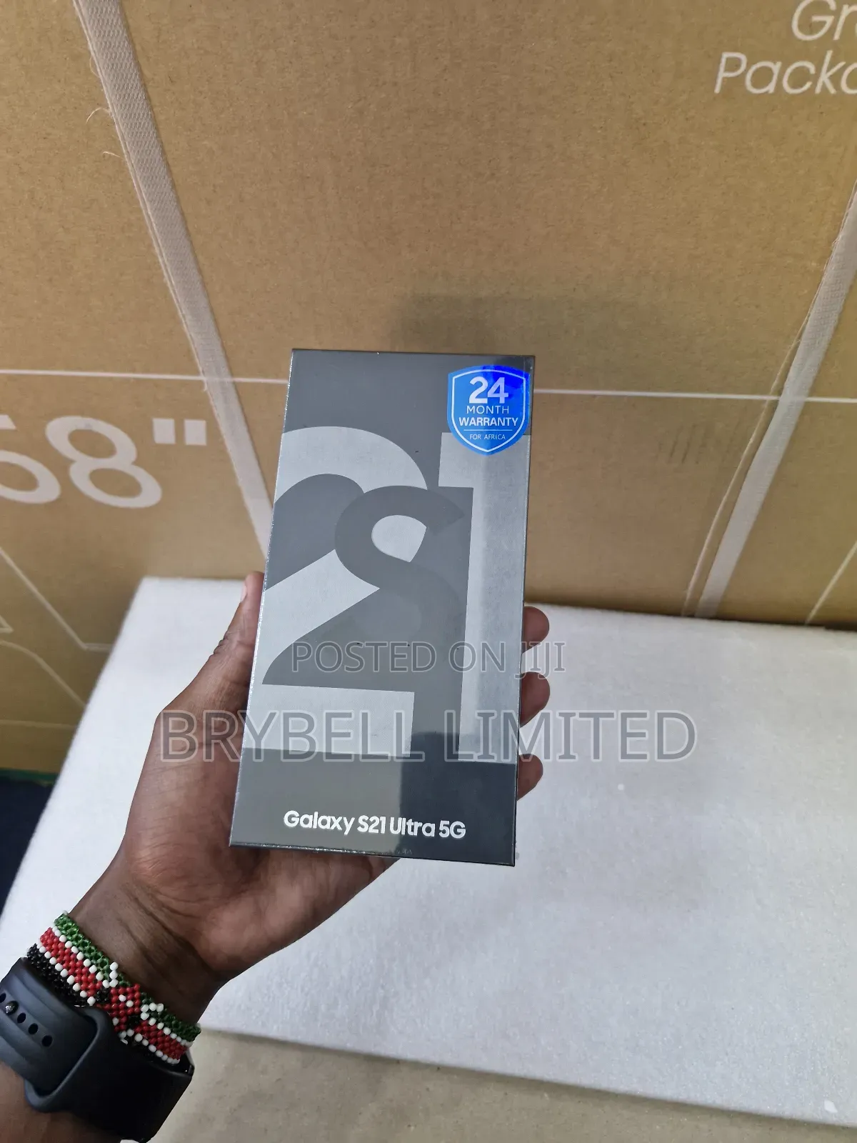 New Samsung Galaxy S21 Ultra 5G 128 GB Black