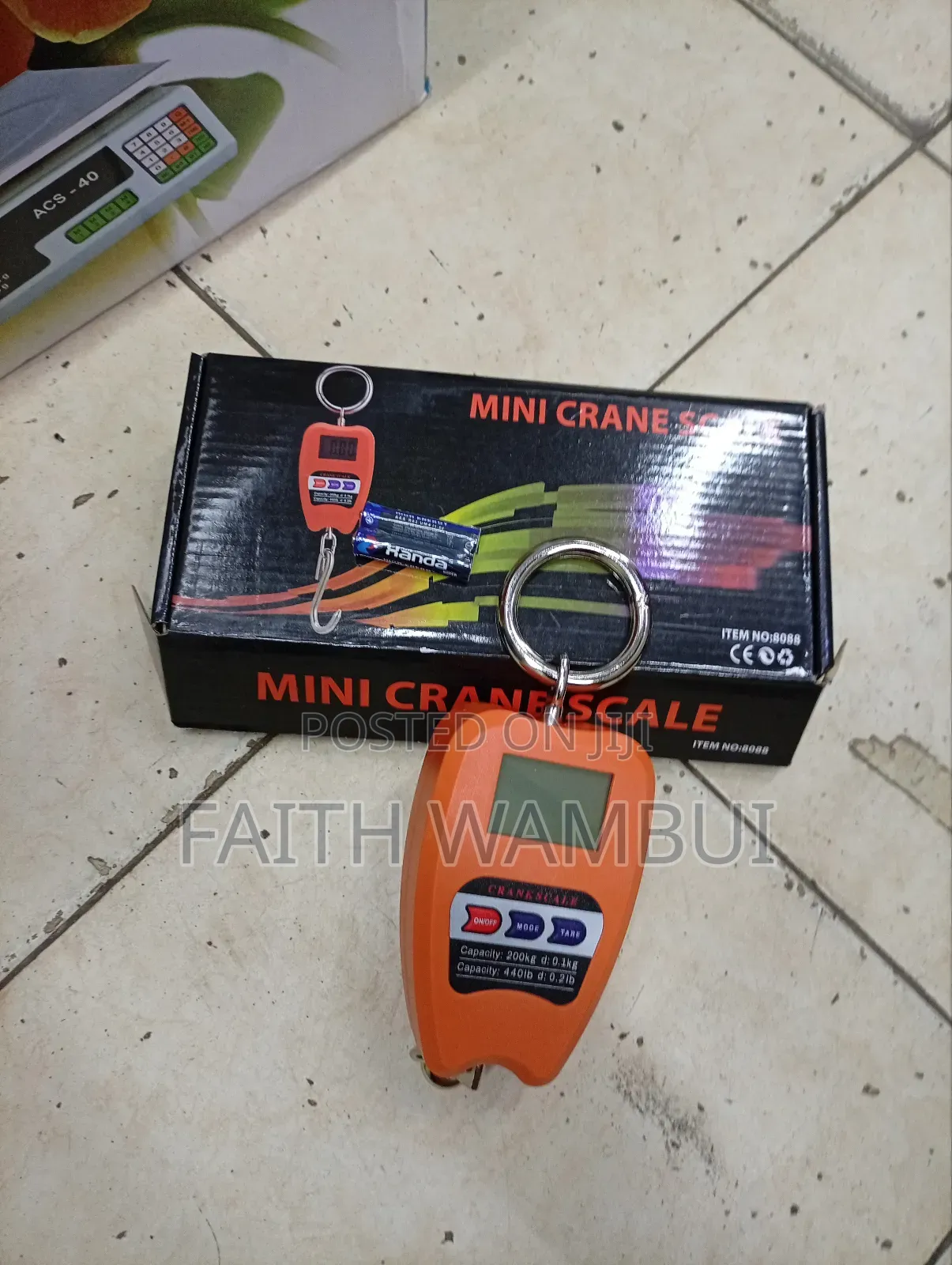 Digital 200kg Mini Crane Scale/Crane Scale 200kg