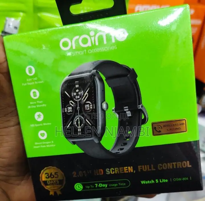 Oraimo Watch Nova N Osw-813n 2.5d 2.04" Smart Watch