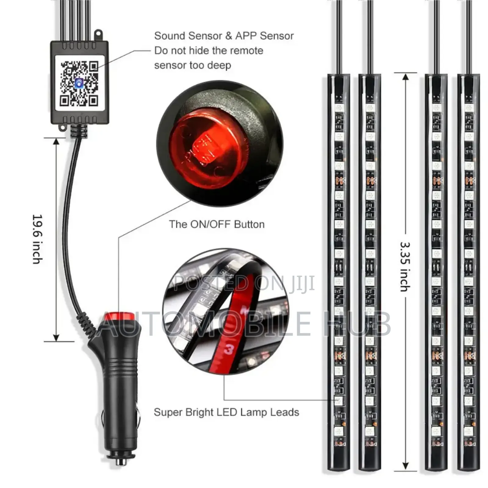 Unique Car Interior Decoration Lights Universal Fit