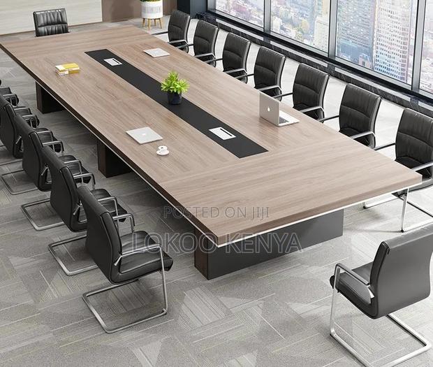 Office Table : 3000mm Executive Meeting Table - thumbnail 5