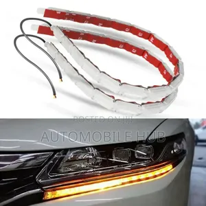 Crystal DRL Headlights 2 PCS