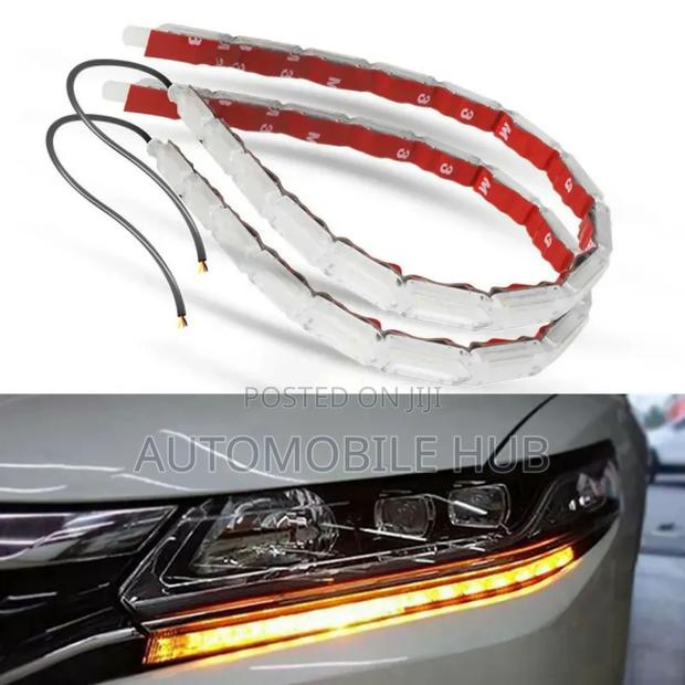 Crystal DRL Headlights 2 PCS