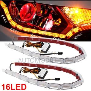Car Headlight Crystal DRL Lights - 2 PCS DRL - thumbnail 2