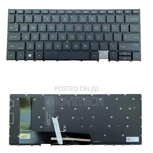 Us Backlit Laptop Keyboard Hp Elitebook X360 1040 G7 1040 G8 - main view