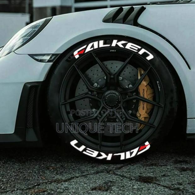 Falken Tire Stickers 8pcs – Universal Sporty Look