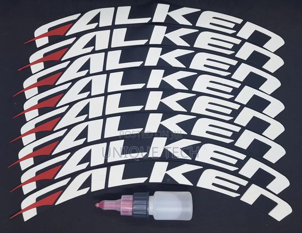 Falken Tyre Decals – 8pcs Set for Bold Wheel Branding