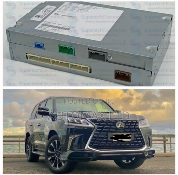 Rear Headrest Entertainment Module. For Lexus 570 - main view