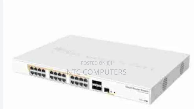 Mikrotik Crs328-24p-4s+Rm 24 Port Gigabit Ethernet Switch
