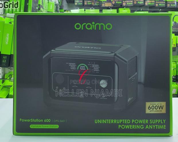 Oraimo Powerstation 600 Ops-5601 600w Portable Powerstation