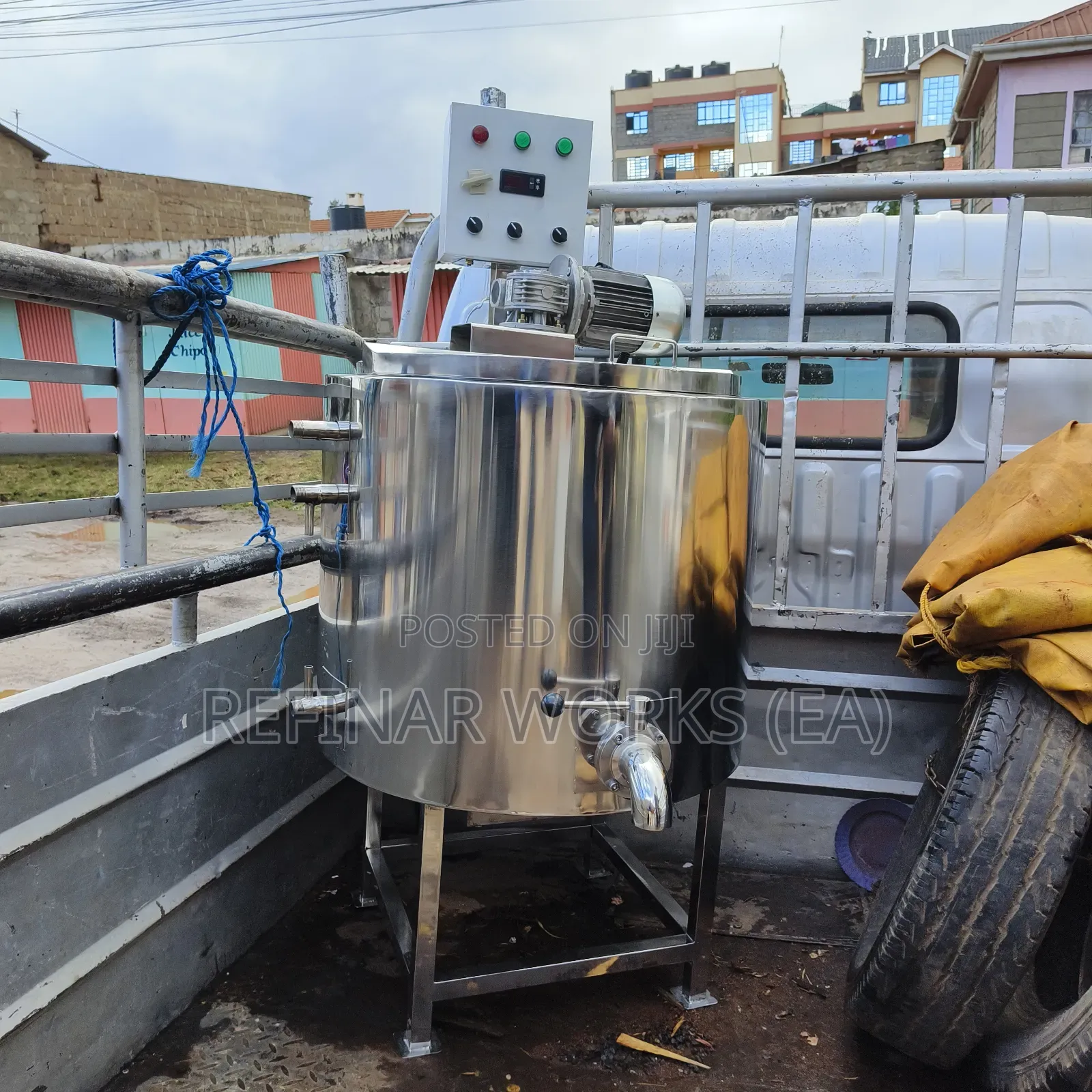 Milk Pasteurizer With Control Panel – Smart Heating